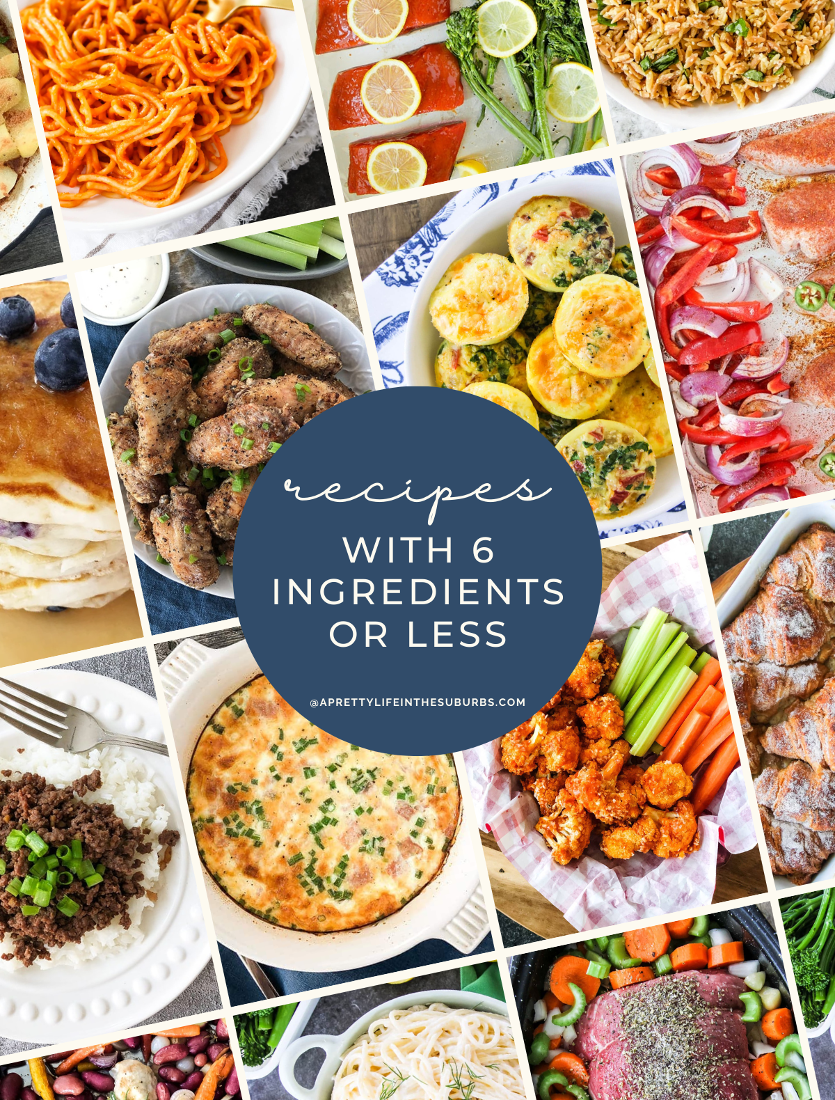 Yummy 6 Ingredient Recipes: Dinner is Ready in a Snap