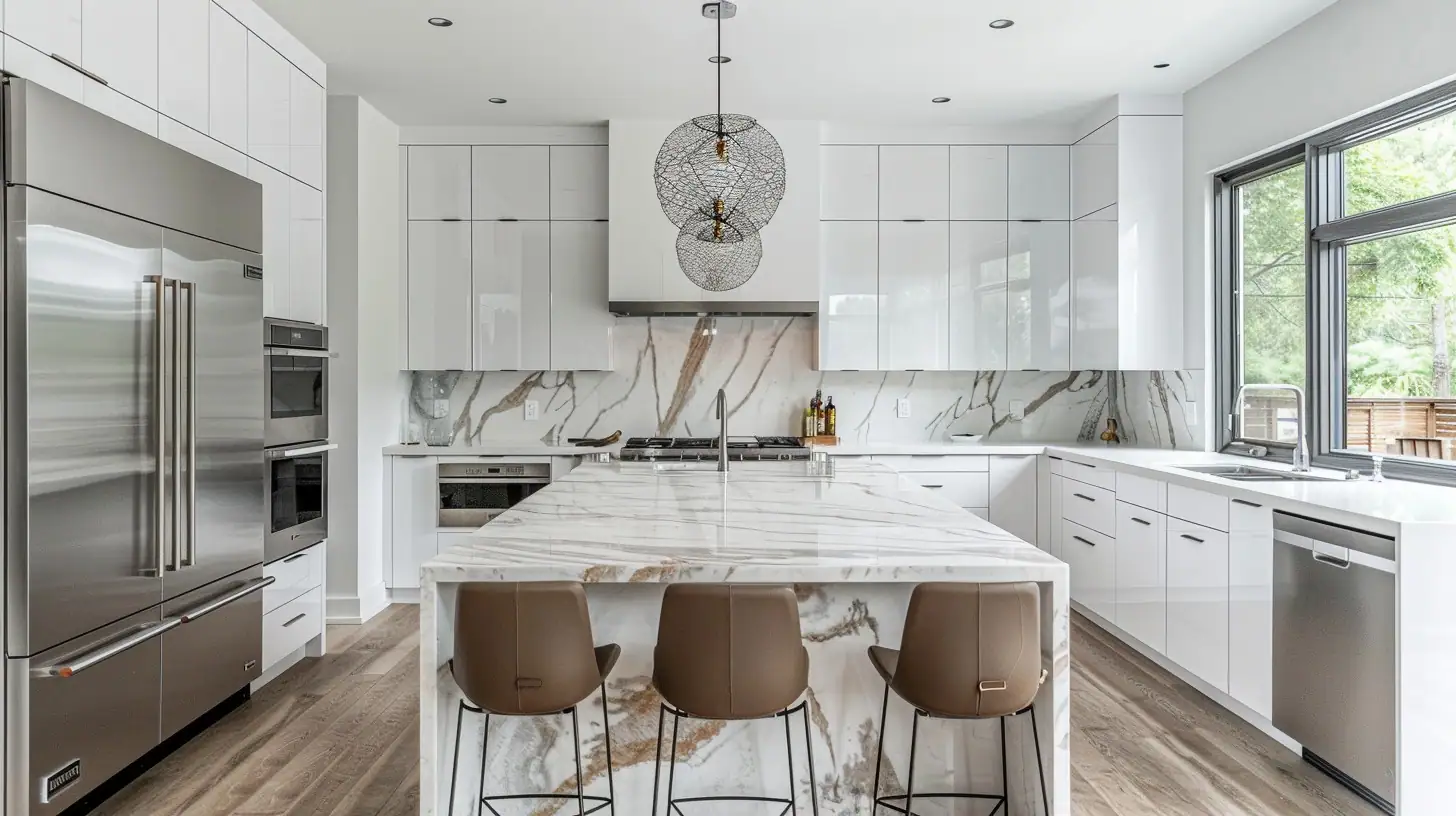 Easy Ways to Style a Modern White Floor Kitchen in 2024