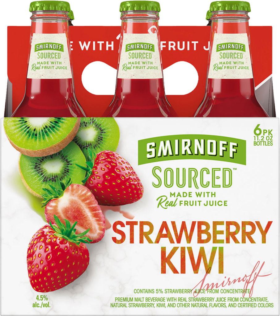 Smirnoff Sourced Strawberry Kiwi Malt Beverage: The Perfect Blend