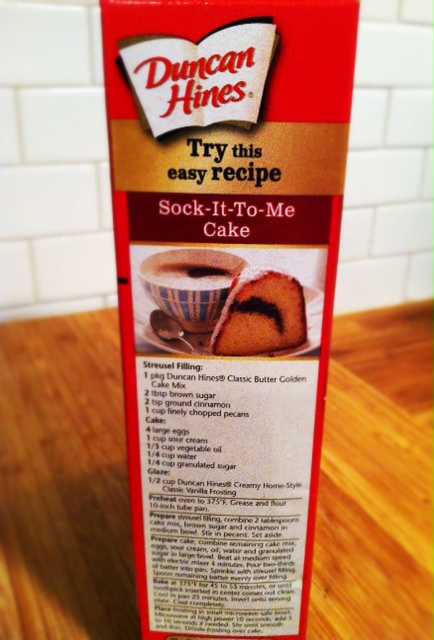 Easy Duncan Hines Sock It To Me Cake: Simple Ingredient List