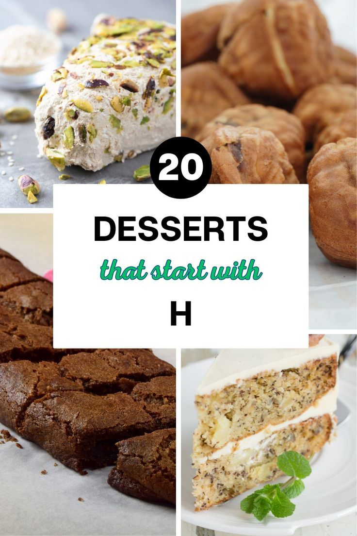 Discover Delicious Desserts That Start With H Today
