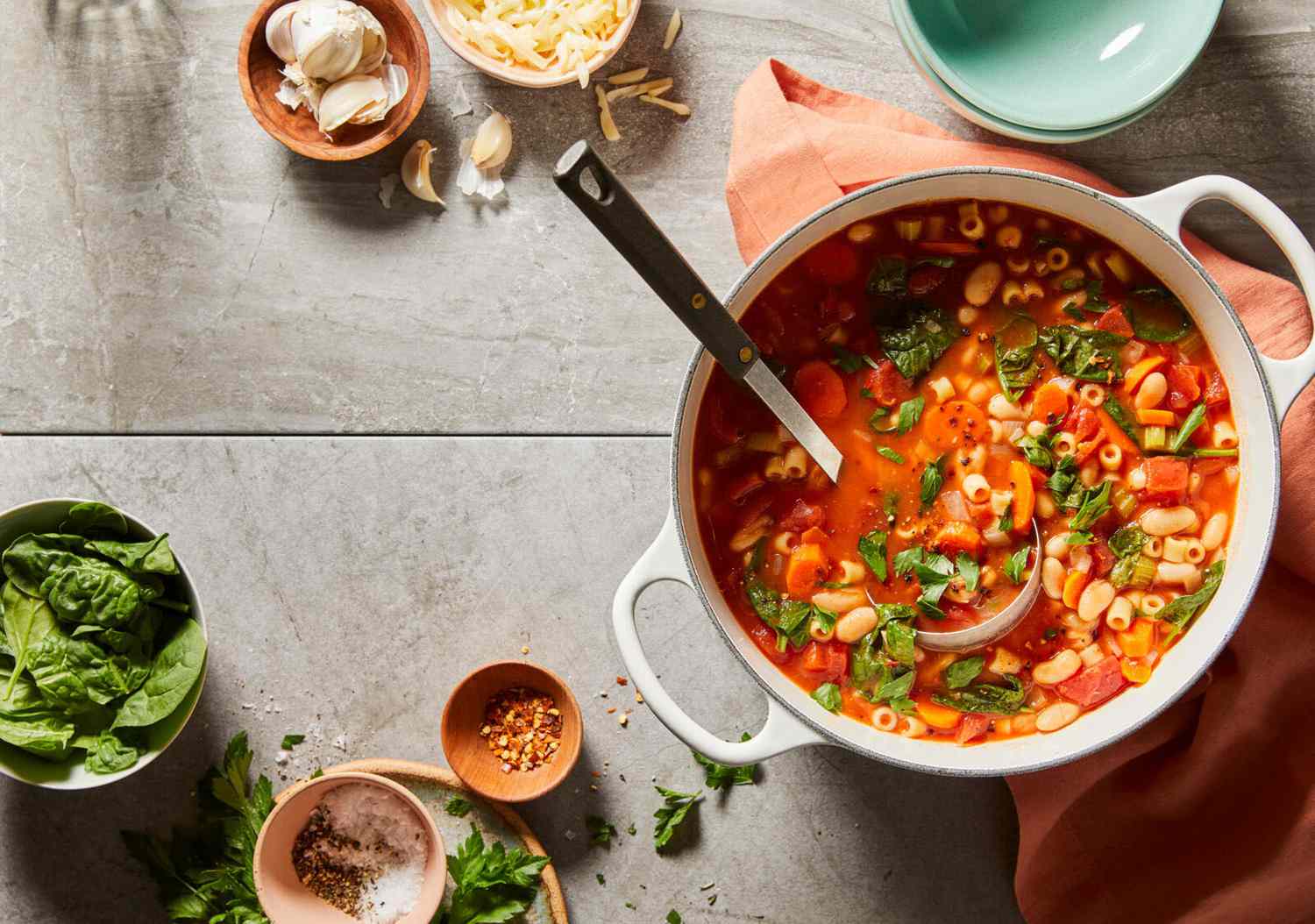 Kitchen sink soup recipe (easy and delicious one-pot meal)