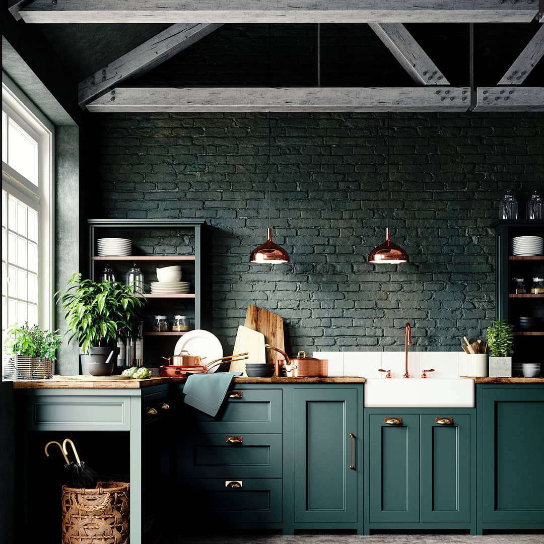 How to Style Deep Green Kitchen Cabinets Like a Pro