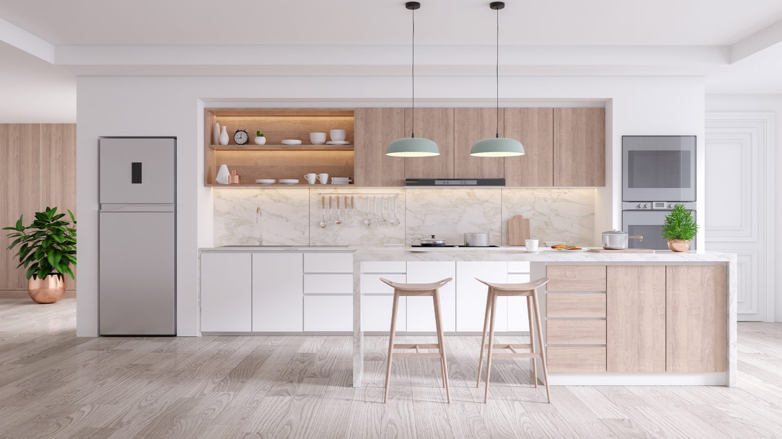 Easy Ways to Style a Modern White Floor Kitchen in 2024