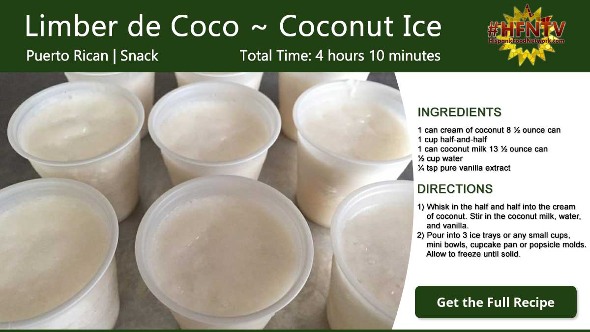 Easy Limber de Coco Ingredients: What You Need to Make It