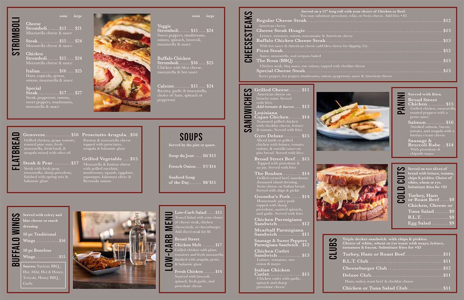 Craving Italian? Broad Street Italian Cuisine & Pizzeria: Check Out Our Delicious Menu Today!