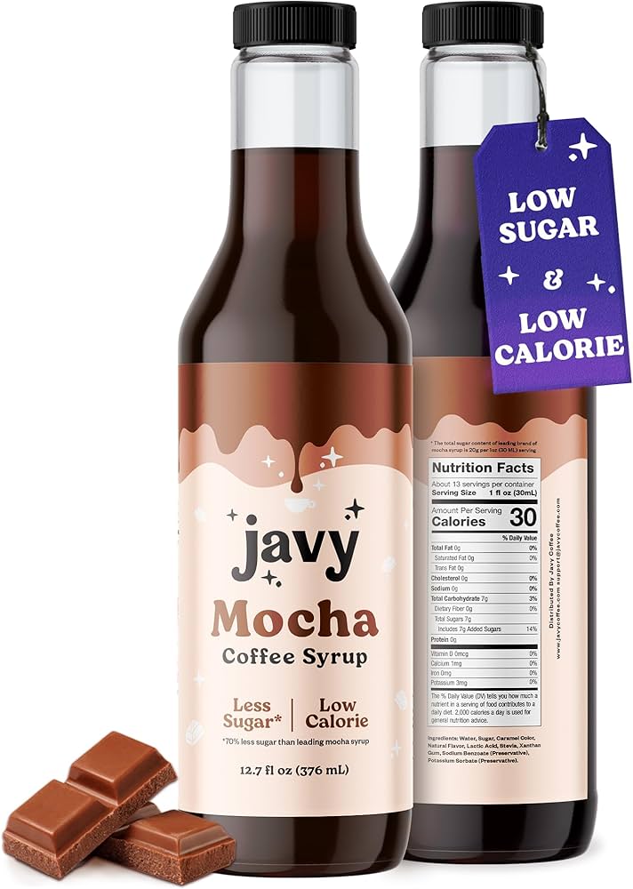 What are the Ingredients in Javy Premium Coffee Syrup? A Simple Guide
