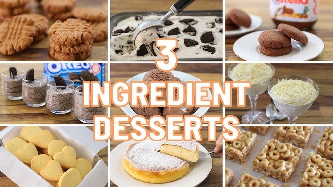 3 Desserts You Can Make in Minutes - Easy and Tasty Recipes