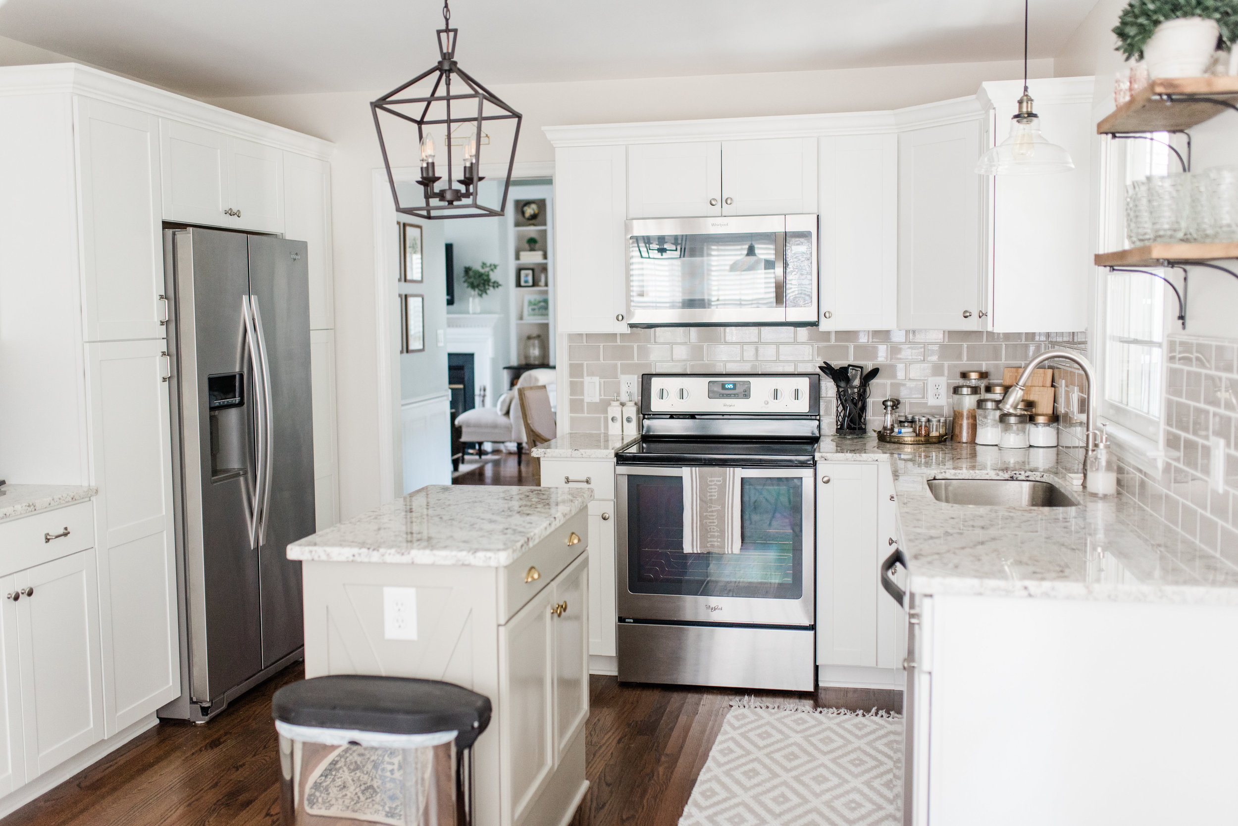 Affordable Kitchen Cupboard Trim (Upgrade on a Budget)