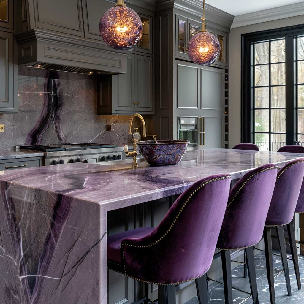 Explore Modern Purple Kitchen: Styles, Colors and More