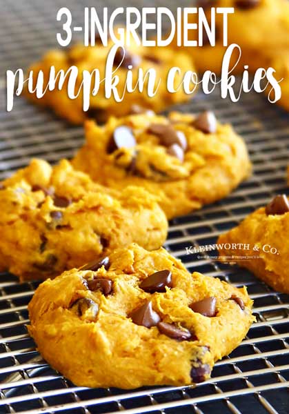 Best Pumpkin Spice Cookies 3 Ingredients Simple Baking Guide