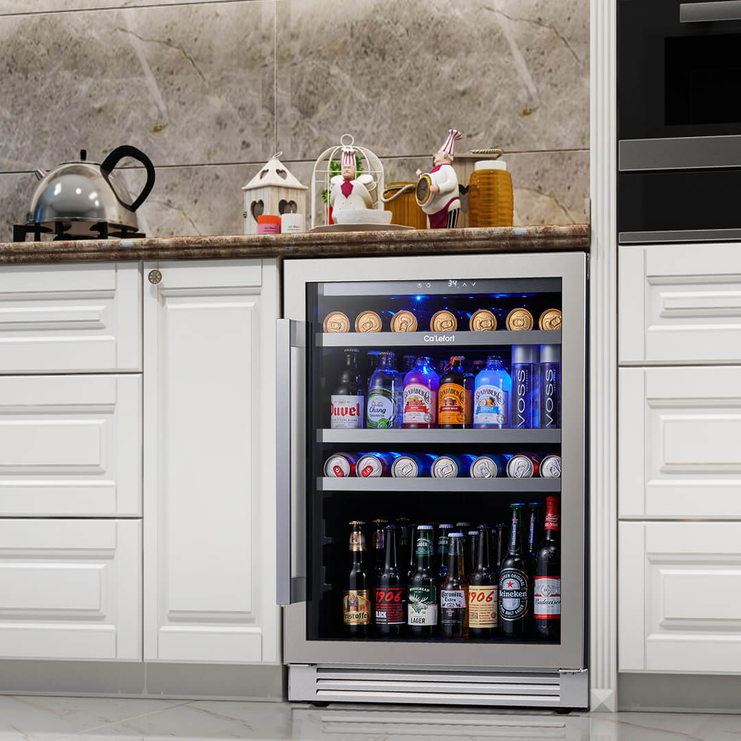 Upgrade Your Kitchen with a 24 Inch Beverage Cooler
