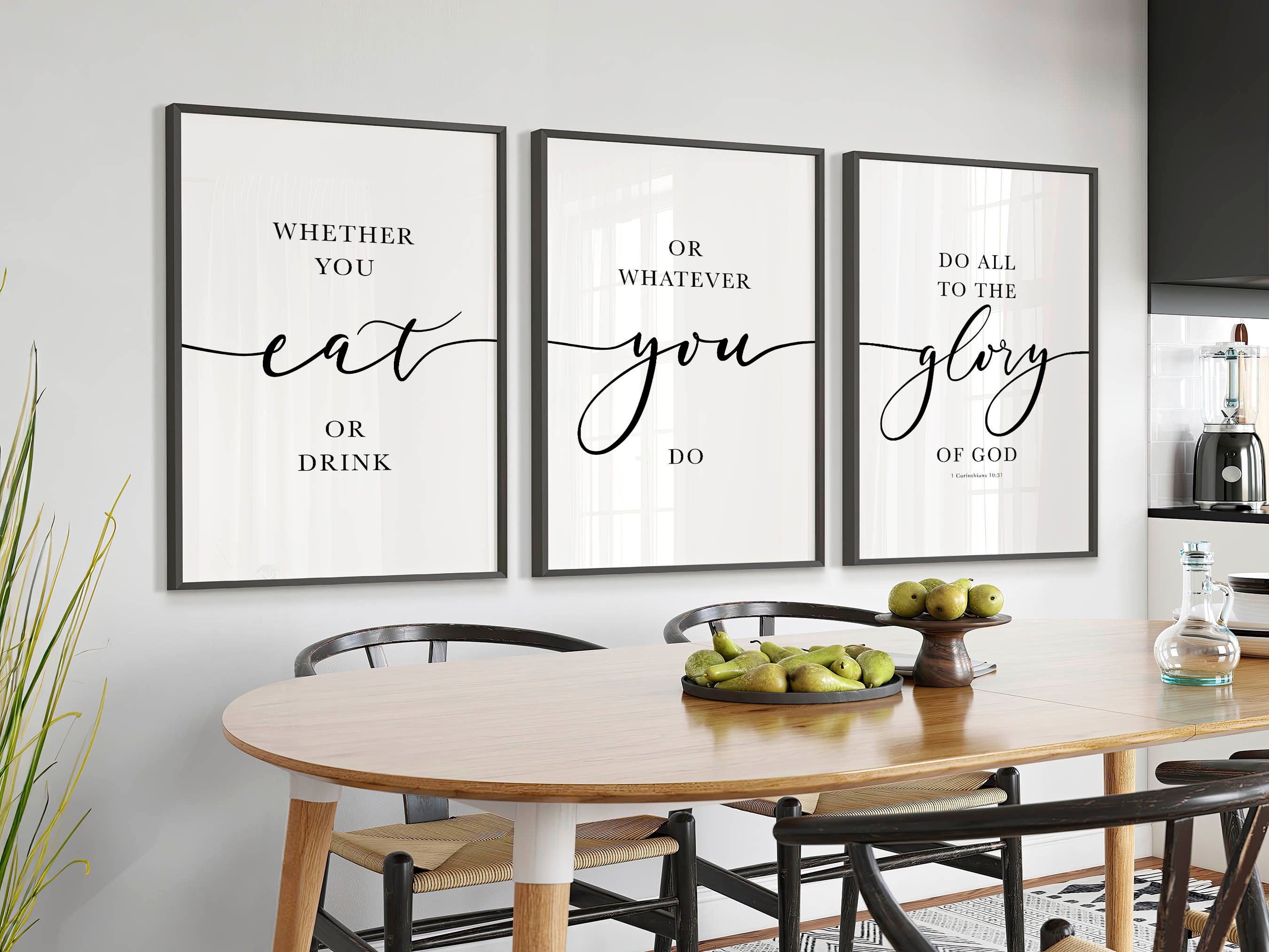 Using Scriptures for Kitchen Walls (Simple Guide Here)