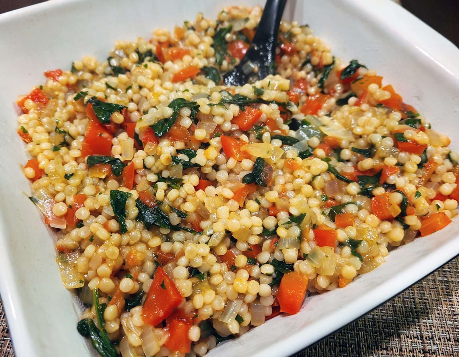 Best Carrot and Spinach Recipes with Couscous and Tomatoes