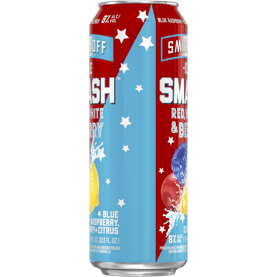 Smirnoff Ice Smash Red White Berry Malt Beverage: Taste Test!