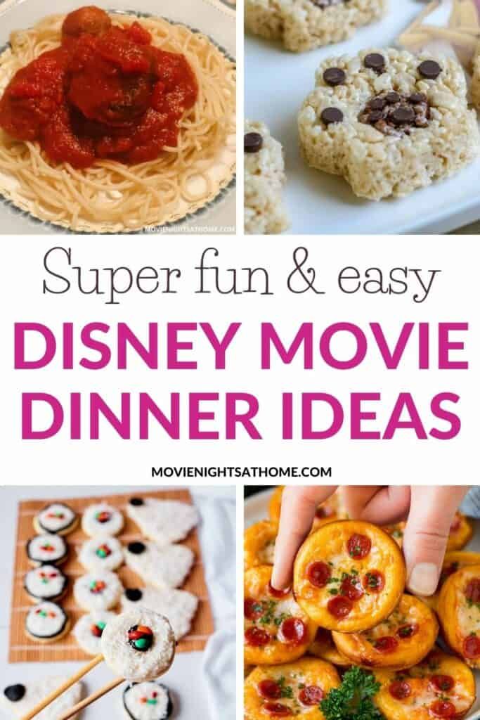 Easy Desserts from Disney Movies | Quick Disney Treats for Movie Night