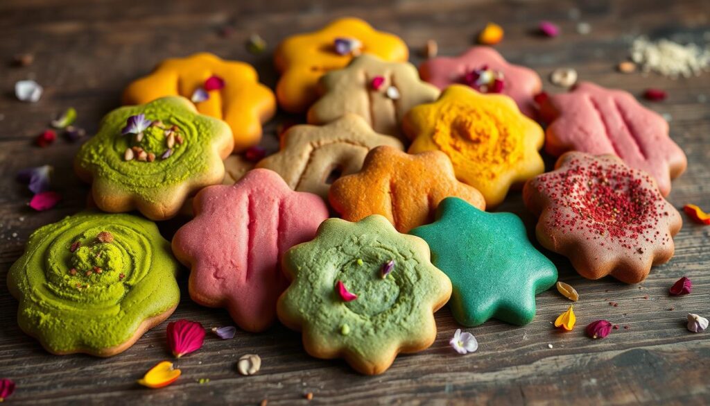 Colorful Ingredients in Some Cookie Recipes: Make Cookies More Fun!