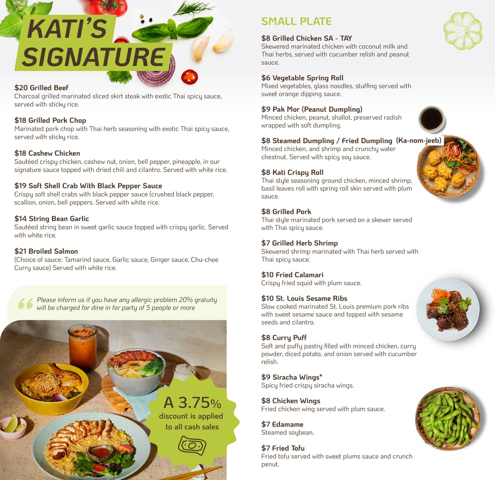 Kati Thai Cuisine Menu: Whats Good to Eat Here? Find Out Our Top Picks!