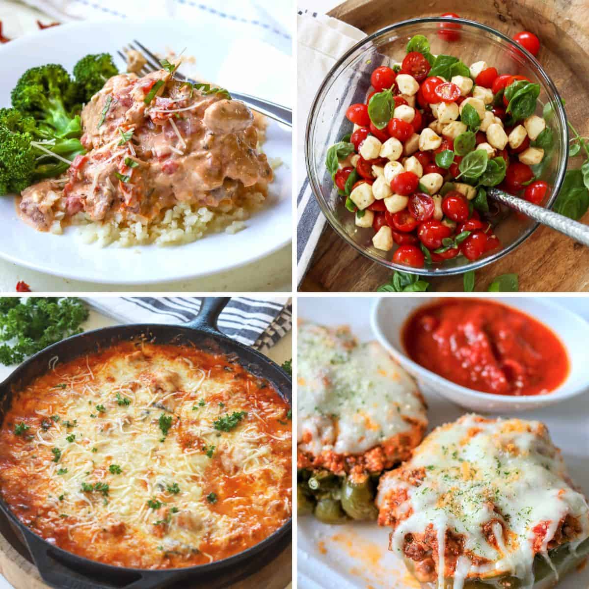 Low Carb Italian Food Recipes: Quick and Easy Dinner Ideas!