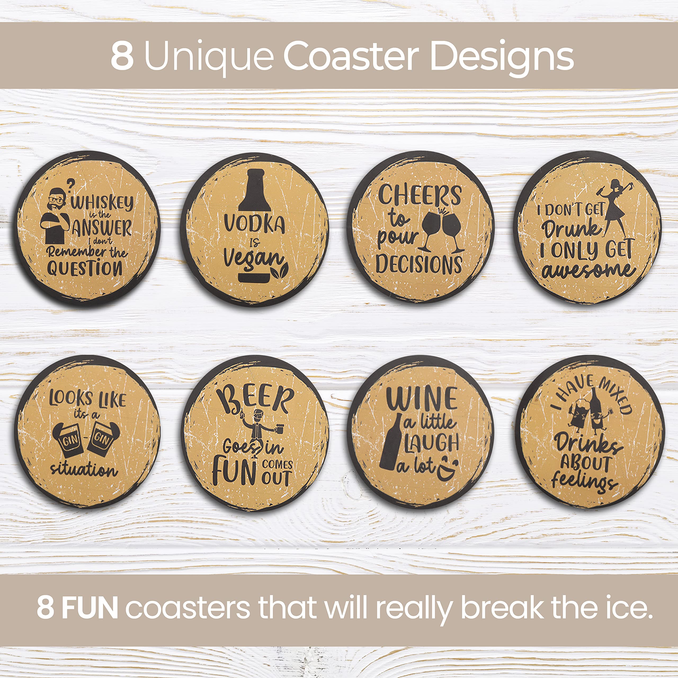 Funny Beverage Coasters for Sale: The Best Places to Find Them & Lighten the Mood