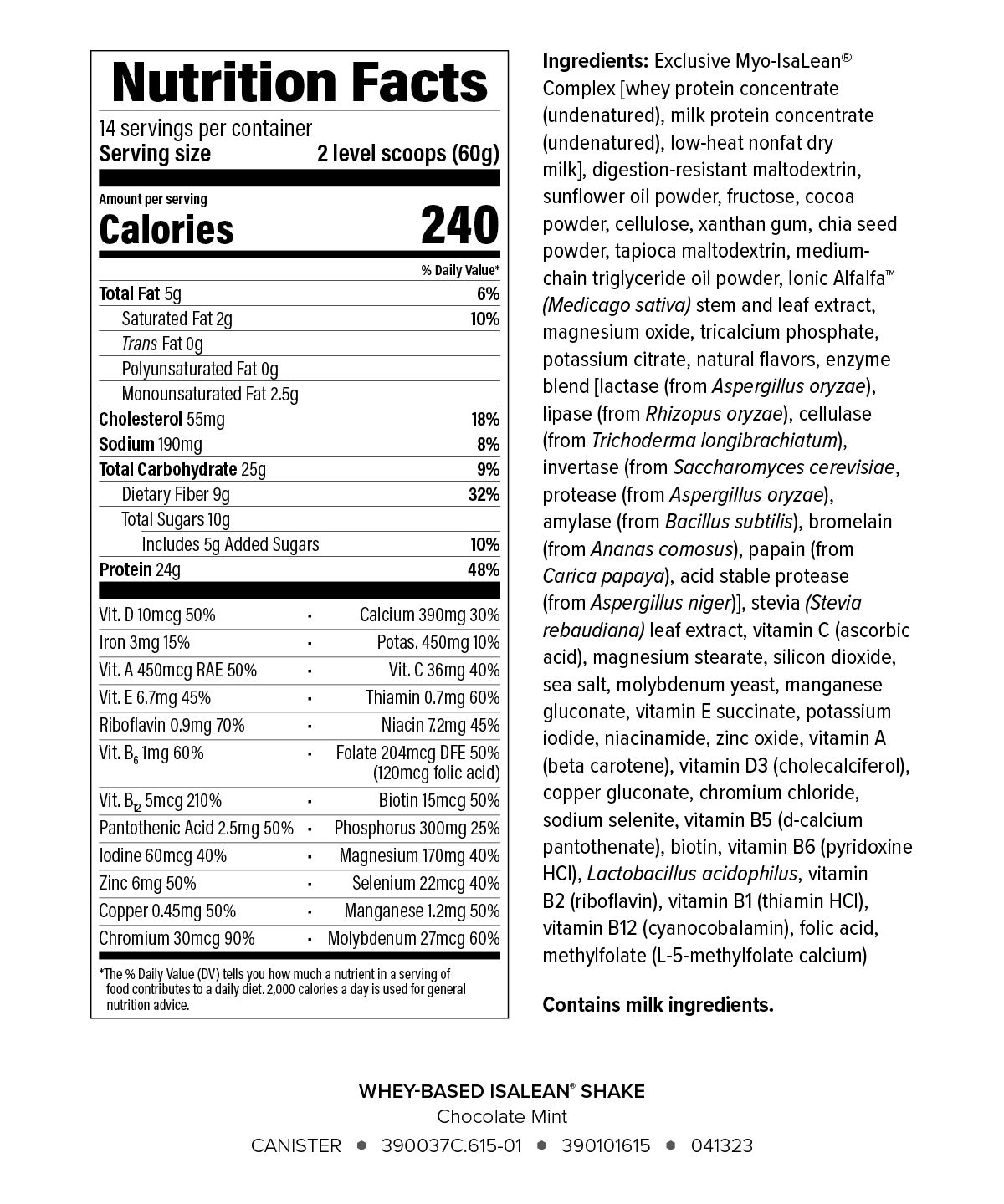 Whats in Isagenix Shakes? Basic Ingredients List & Guide