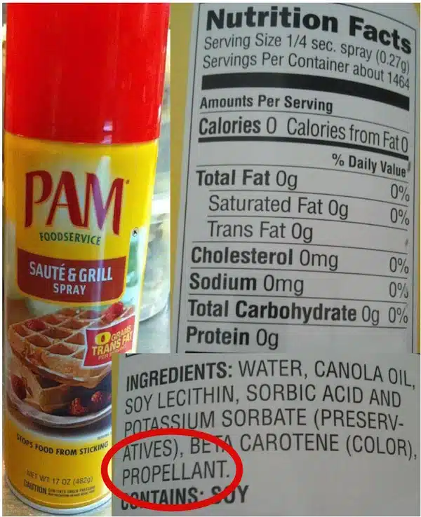 Pam Oil Spray: What Ingredients Should You Look Out For?