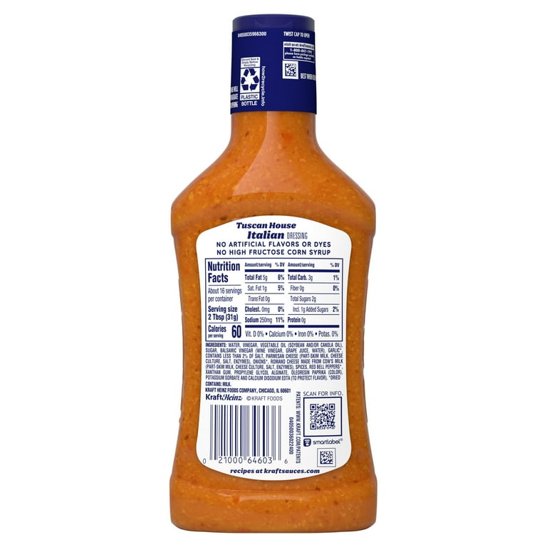 Whats in Kraft Italian Dressing? See the Ingredients Here!