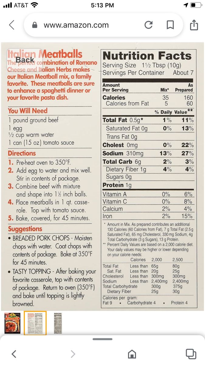 Whats in Tempo Meatball Mix Ingredients? Make Delicious Meatballs at Home!