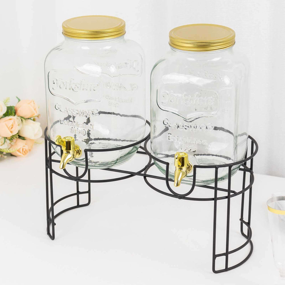 2 Gallon Drink Dispenser + Stand: Perfect for Your Next Event