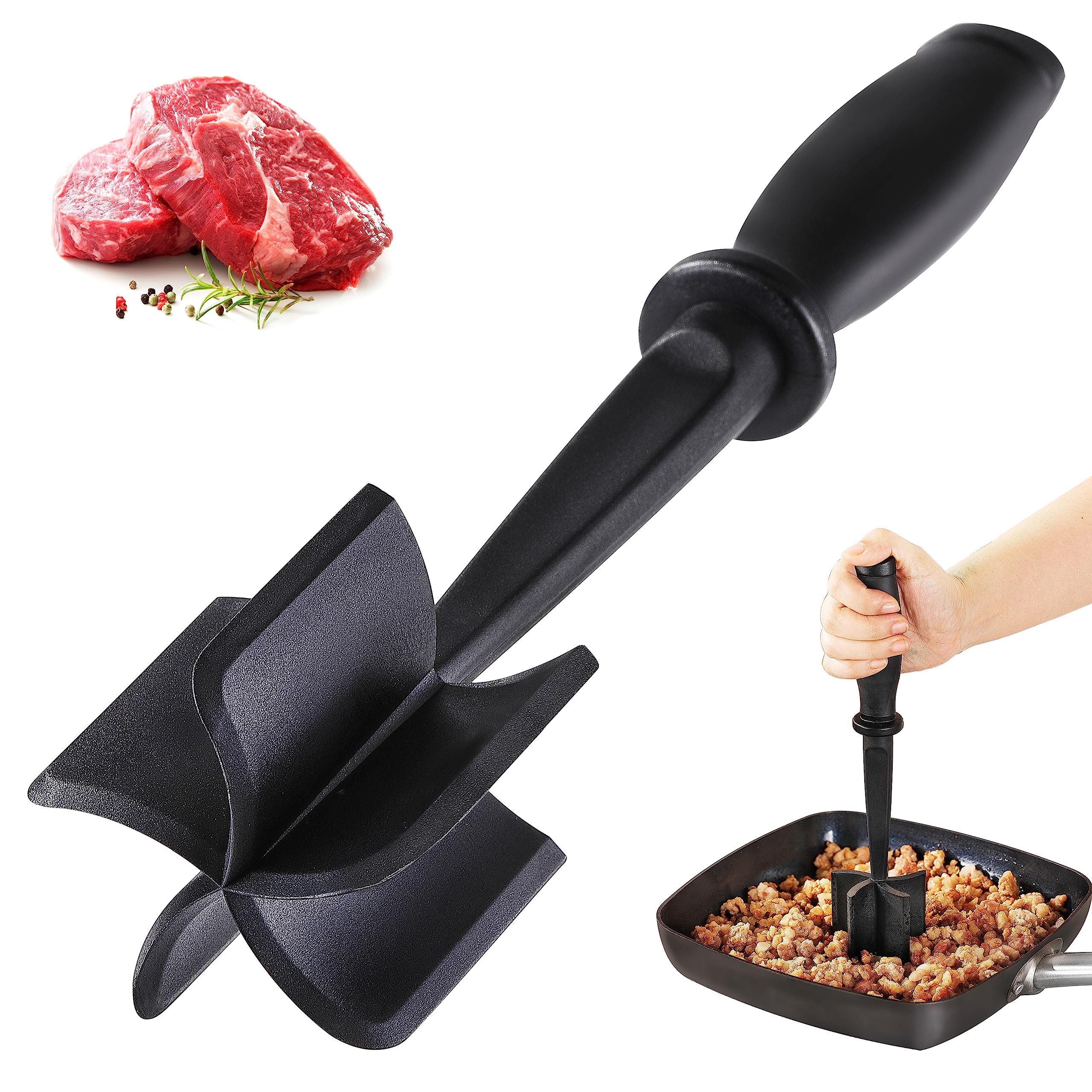 Essential Ground Meat Kitchen Utensil :For Burgers,Tacos and More!