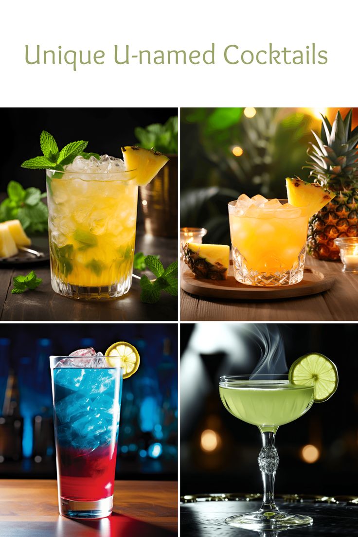 Beverages That Start With U: Explore Uncommon Drink Options.