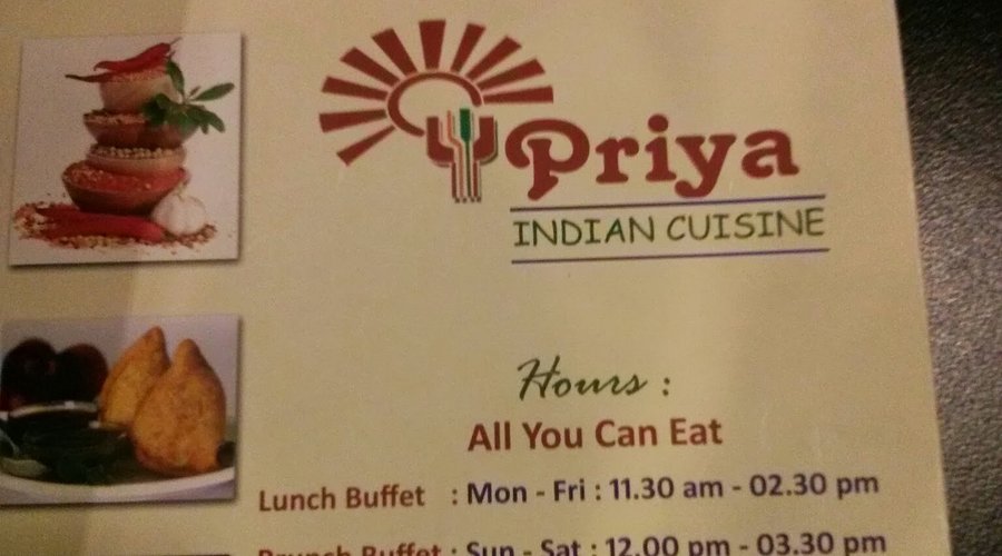 Priya Indian Cuisine Menu Find Your Favorite Dish Here Today