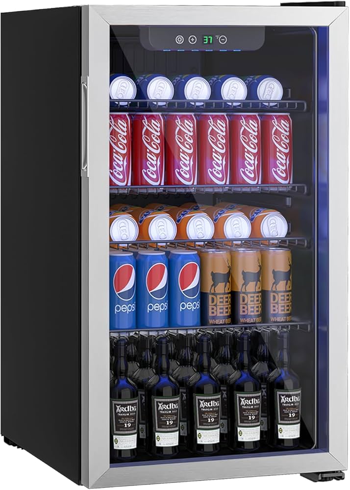 Need a Shallow Beverage Fridge but Limited on Space, Check Out These Compact Models for Your Drinks