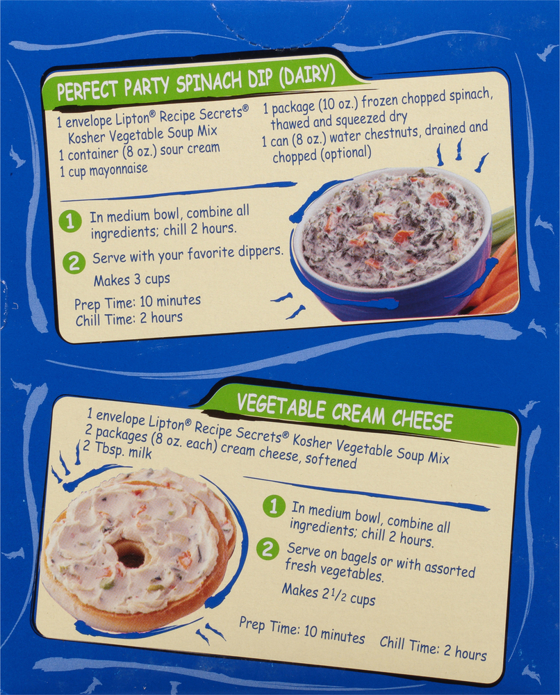 Lipton Vegetable Soup Mix Recipes:Tasty and Easy instructions!