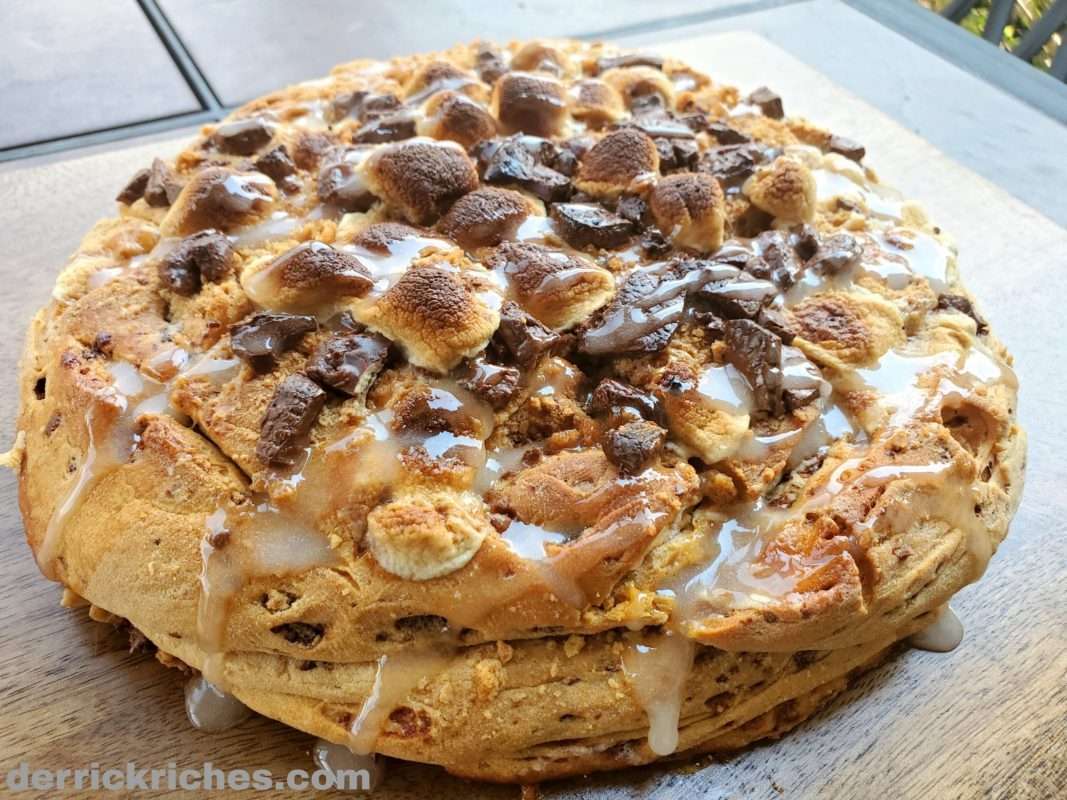 Quick pellet grill desserts for a sweet treat today.