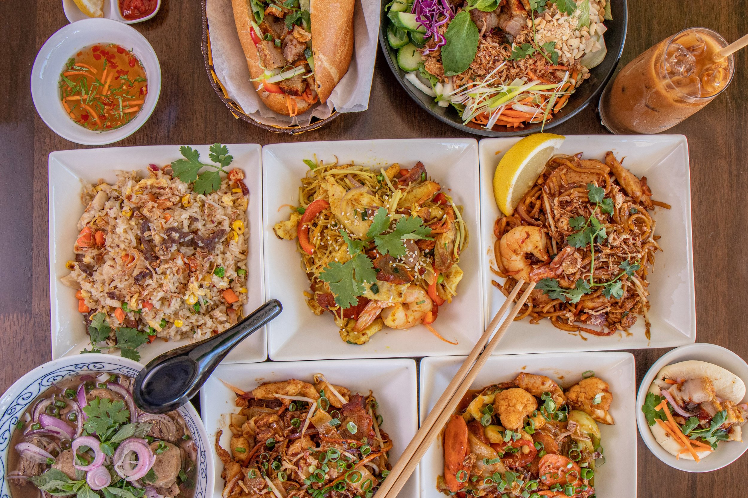 Whats on the Menu at Lemongrass Vietnamese Cuisine restaurants?