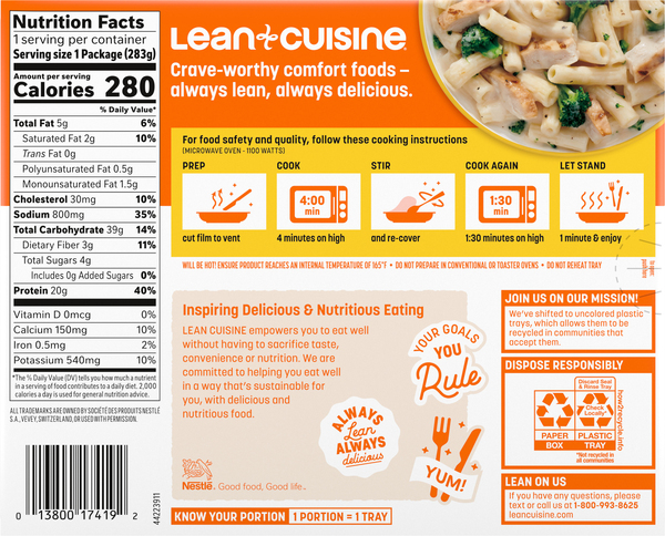 Checking Lean Cuisine Nutrition Facts? Find Out Whats Inside! (Fast Facts)