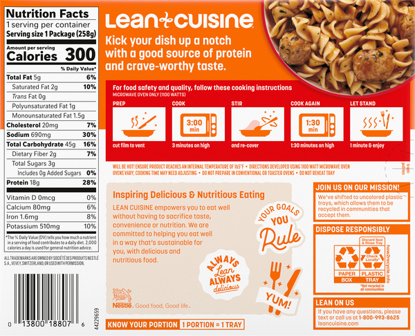 Checking Lean Cuisine Nutrition Facts? Find Out Whats Inside! (Fast Facts)
