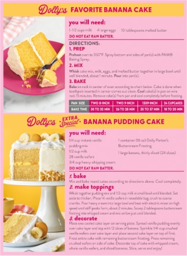 Easy Banana Cake: Get all the Dolly Parton Banana Cake Mix Ingredients Here!