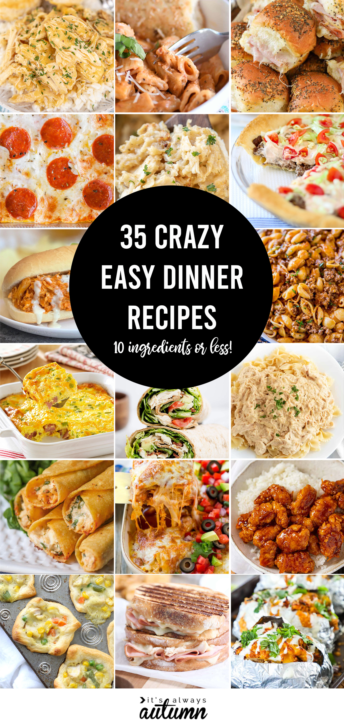 Recipes with 10 Ingredients or Less! The Ultimate Guide to Simple Cooking.