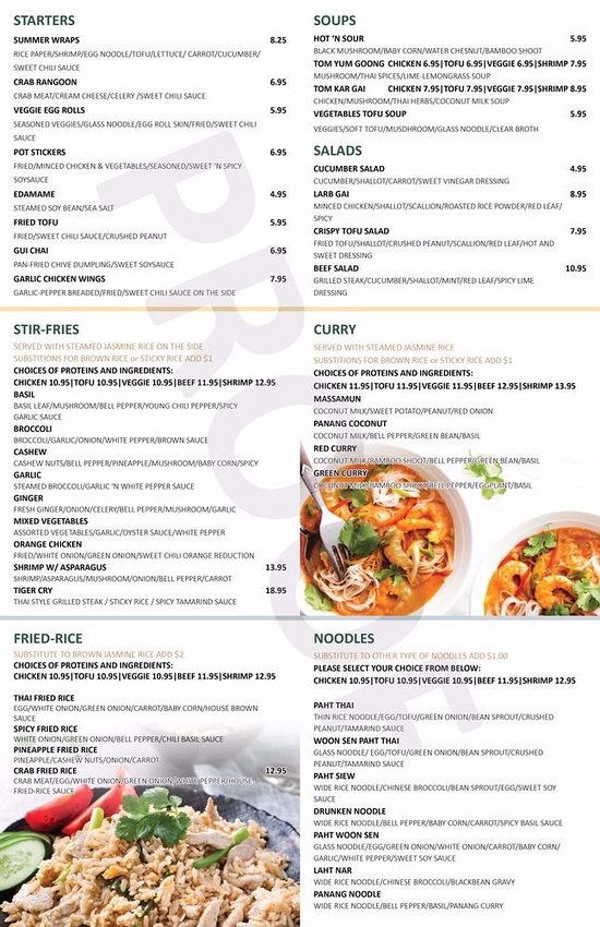 Spice Thai Cuisine Menu: Classic Dishes & New Favorites Await.