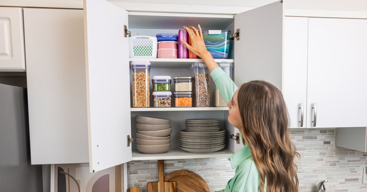Top-rated kitchen spaces containers: Declutter your space.