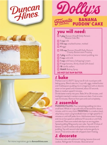 Dolly Parton Banana Cake Mix Ingredients: Get the Full List for Baking!