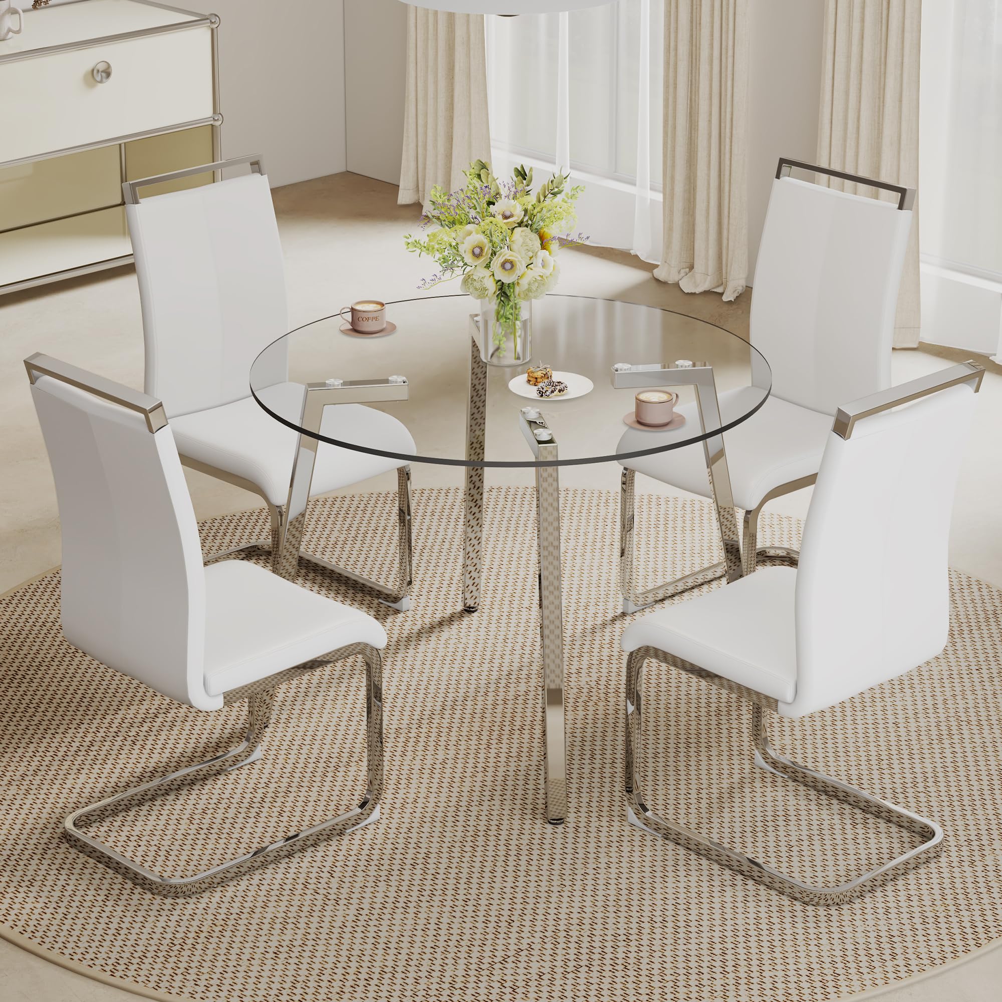 Round Glass Kitchen Tables: Find the Perfect Fit for Your Space!