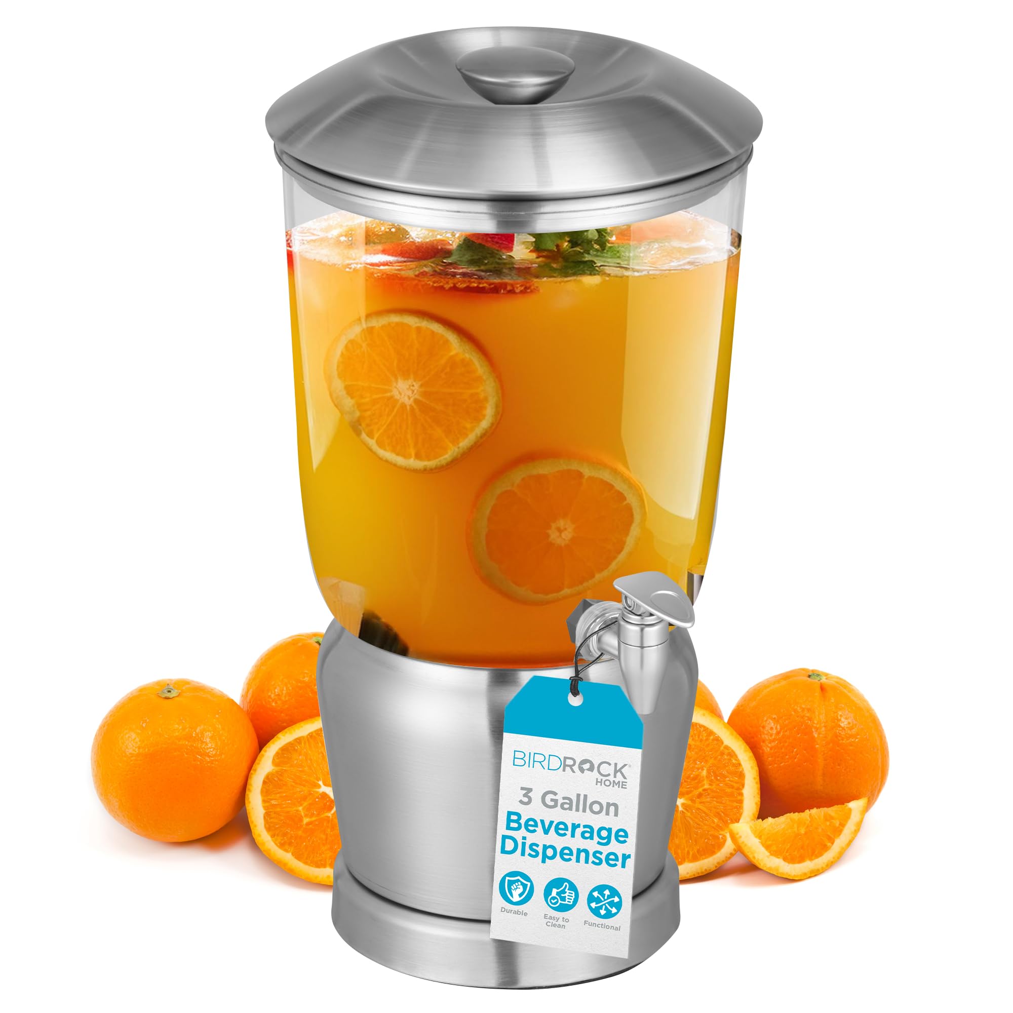 Using your three gallon beverage dispenser outdoors? Keep drinks perfectly chilled with these simple ideas.