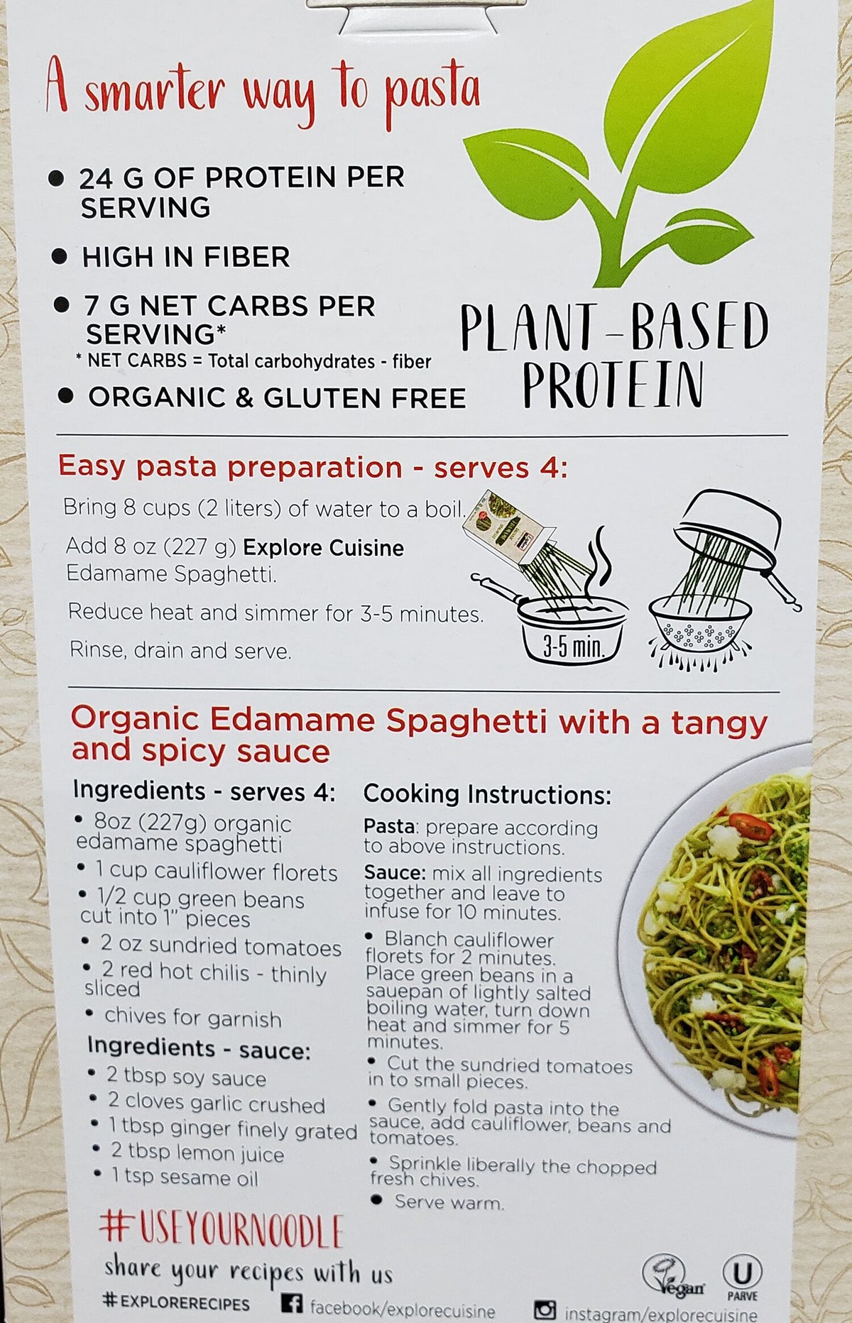 How do you cook Explore Cuisine Edamame Spaghetti? Simple steps for a perfect high-protein meal every time.