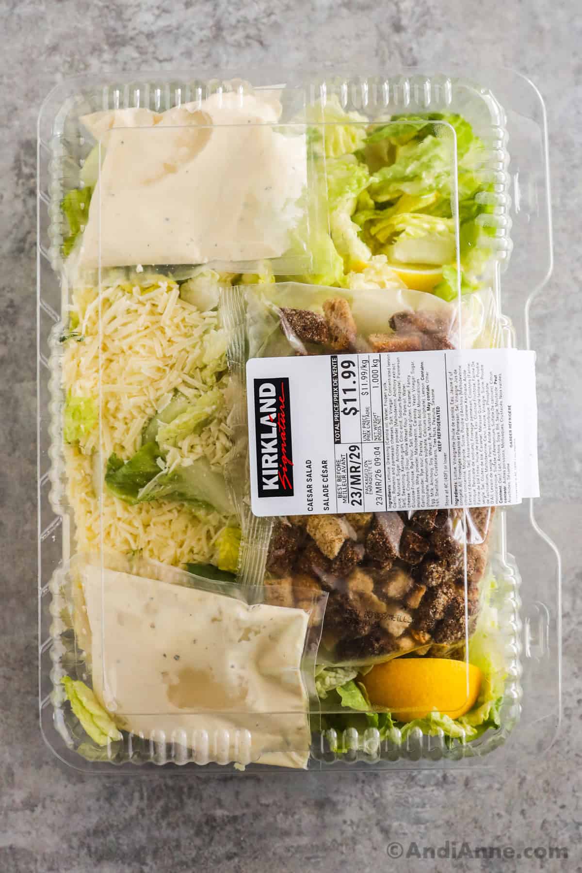 Do the Costco Caesar dressing ingredients contain common allergens? Check this important list before you purchase.
