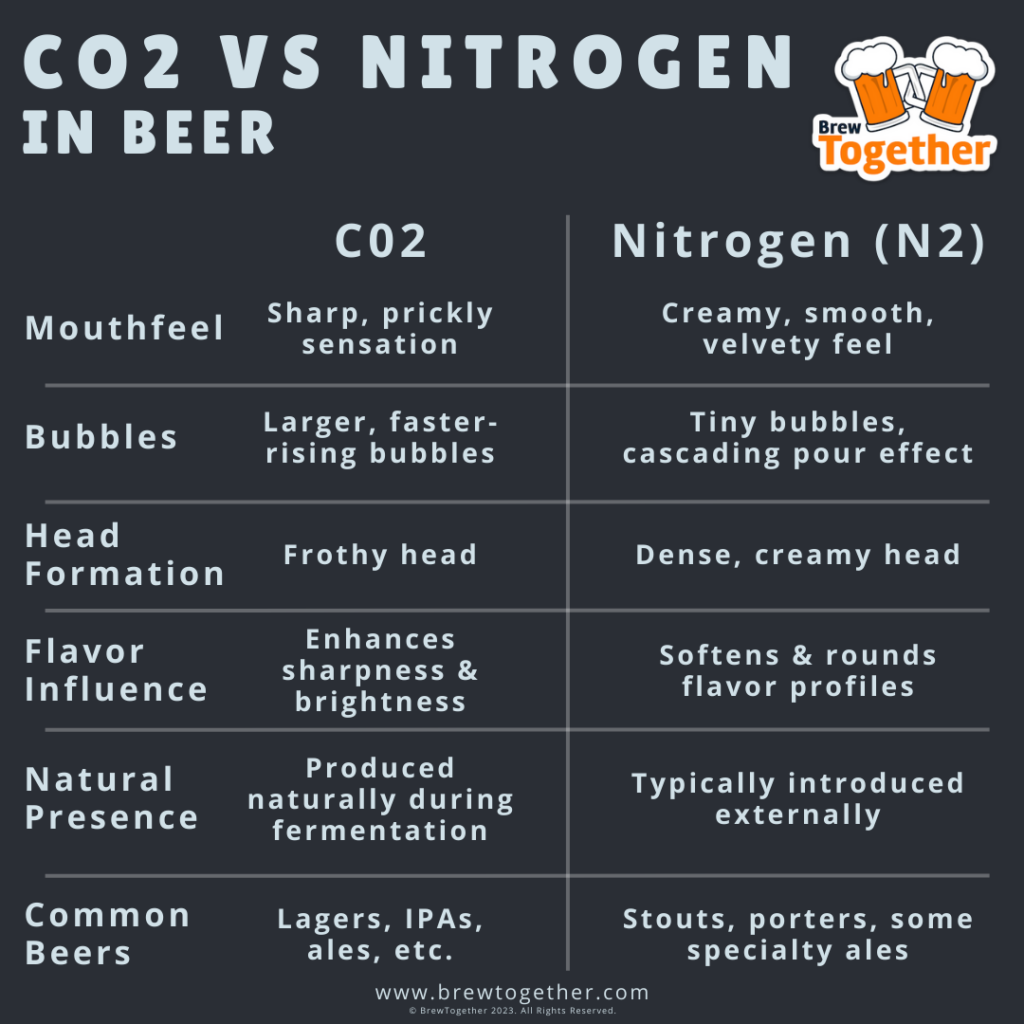 Beverage gas vs nitrogen: What are main differences?
