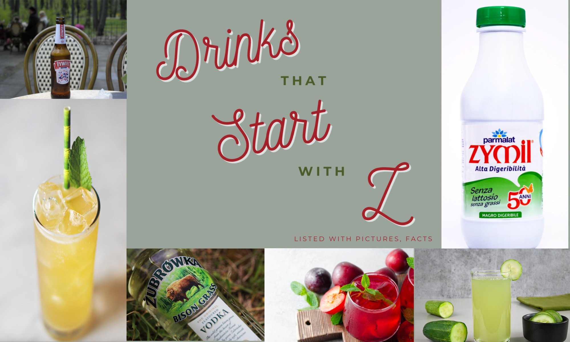 Are there many beverages that start with z? Uncover the few that exist in this simple guide.