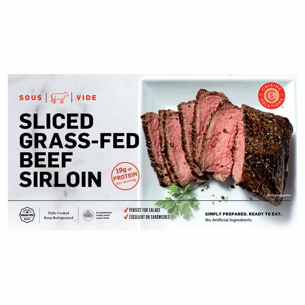 Why choose Cuisine Solutions beef sirloin for meals? Discover the convenience and amazing taste it offers.